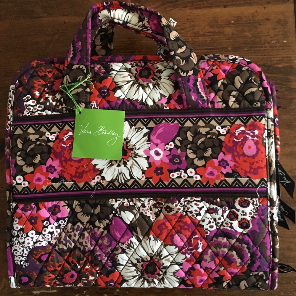 Vera Bradley Hanging Organizer - Rosewood - NWT